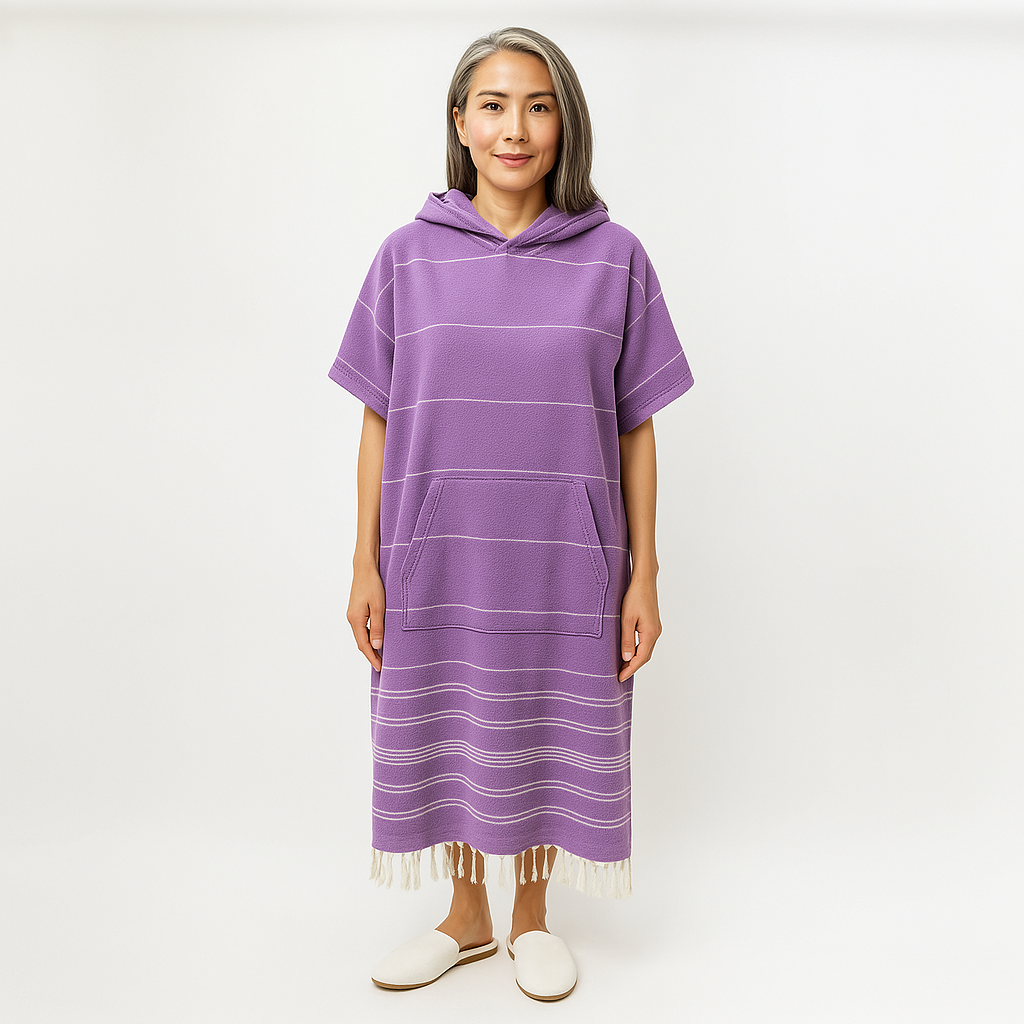 Quick-Dry Poncho Hoodie