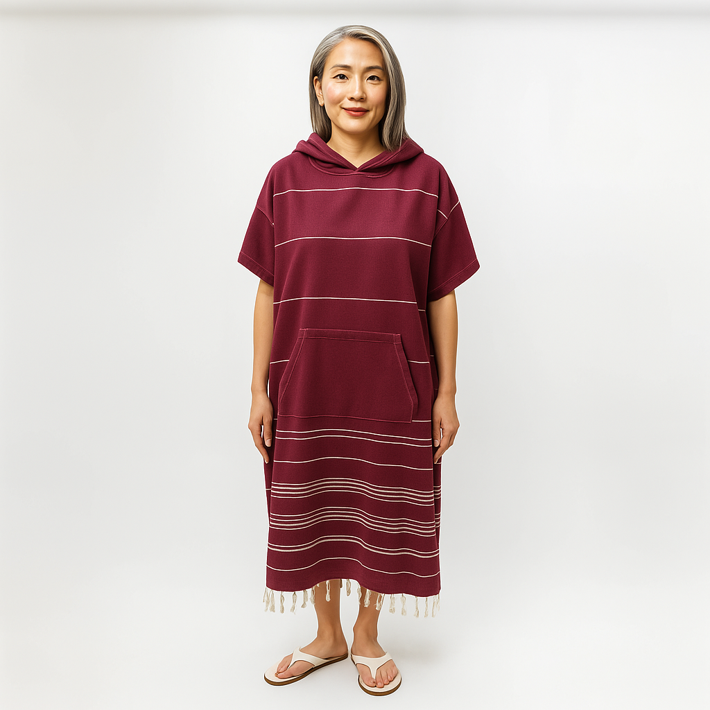 Quick-Dry Poncho Hoodie