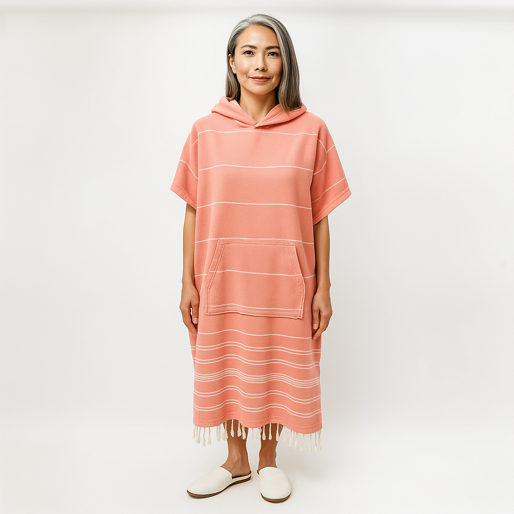 Quick-Dry Poncho Hoodie