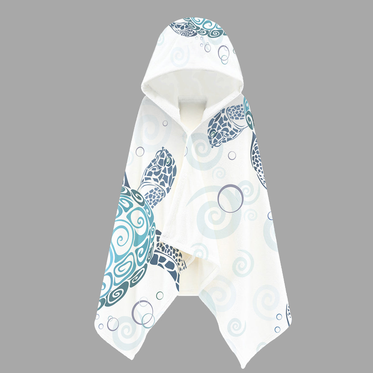 The Original Turtle Twist Hooded Beach Towel for Kids