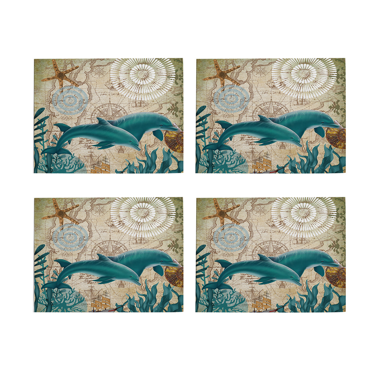 Sealife Love Table Placemat