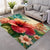 Hibiscus Flower Area Rug