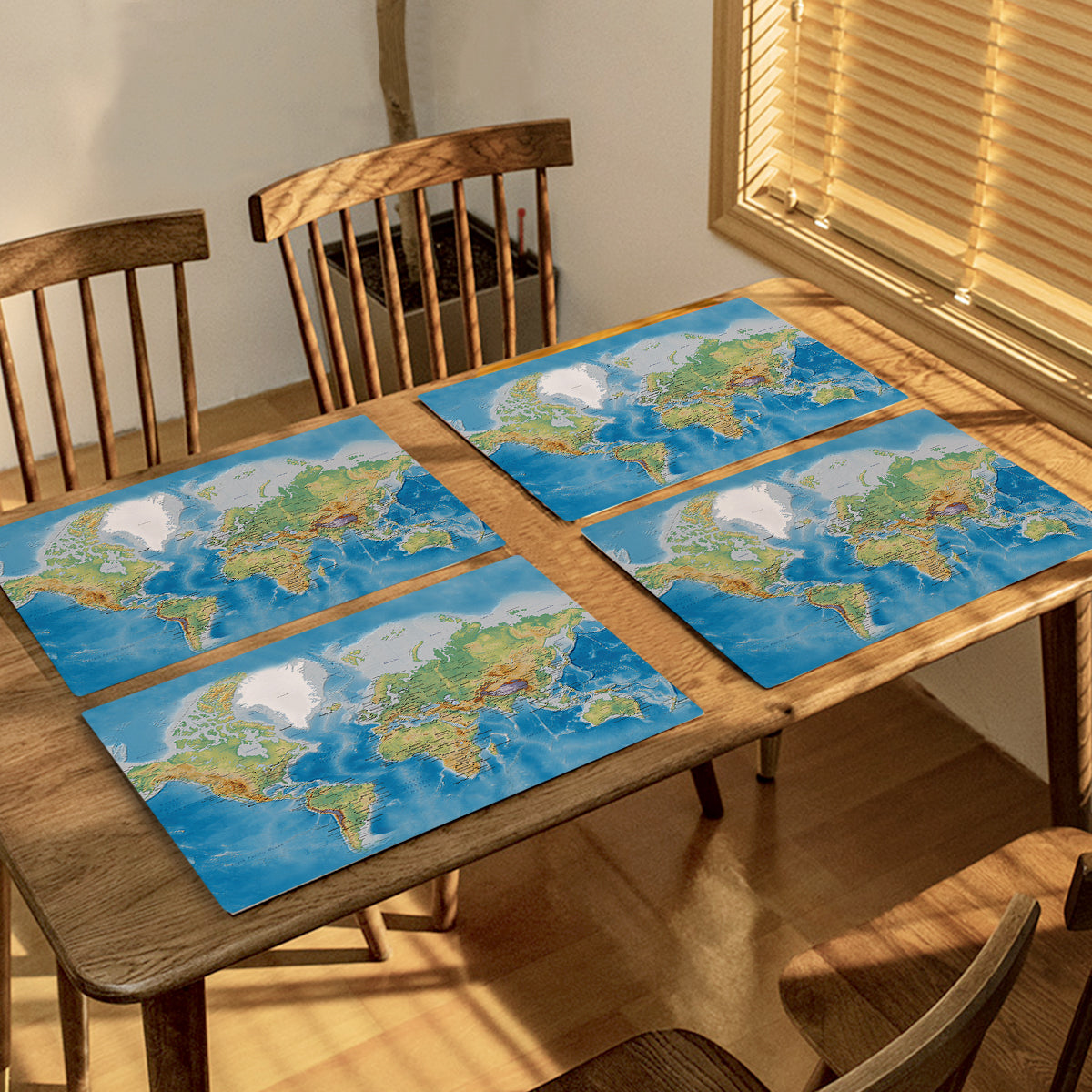 The Seven Seas Table Placemat