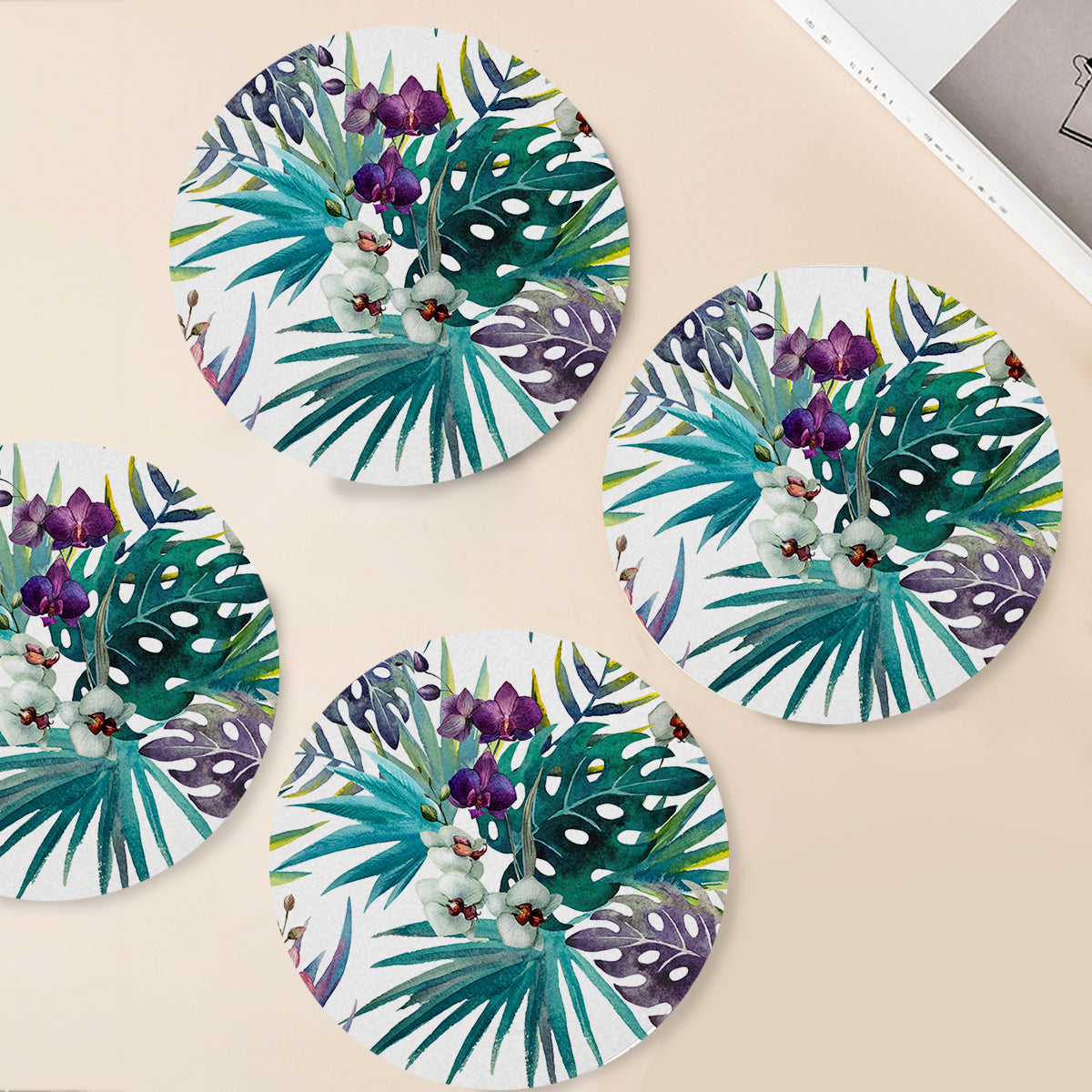 Tropical Orchids Placemat