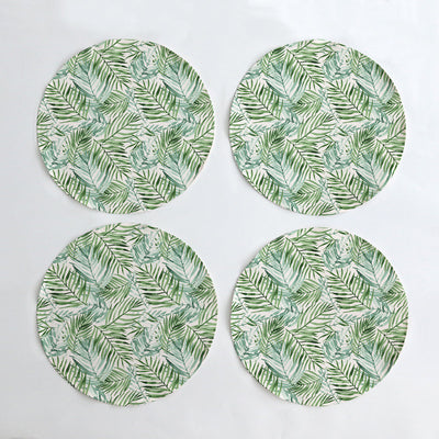 Tropical Palm Leaves Table Placemat