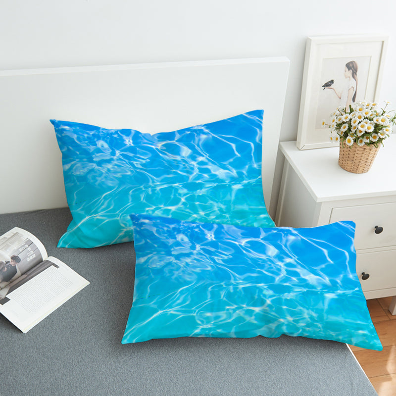 Turquoise Sea Comforter Set