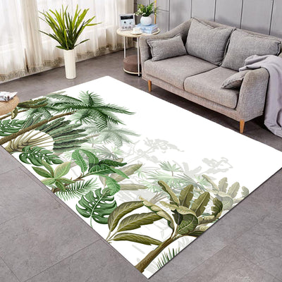 Vintage Tropical Area Rug