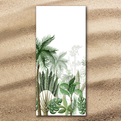 Vintage Tropical Extra-Large Beach Towel