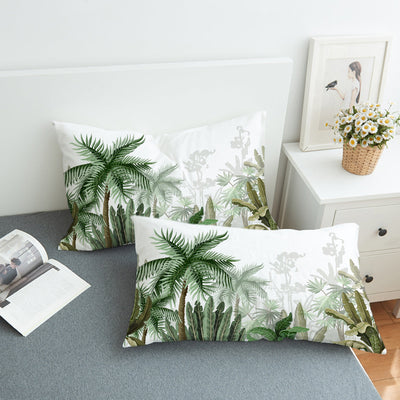 Vintage Tropical Pillow Sham