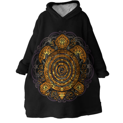 Turtle Maze Wearable Blanket Hoodie