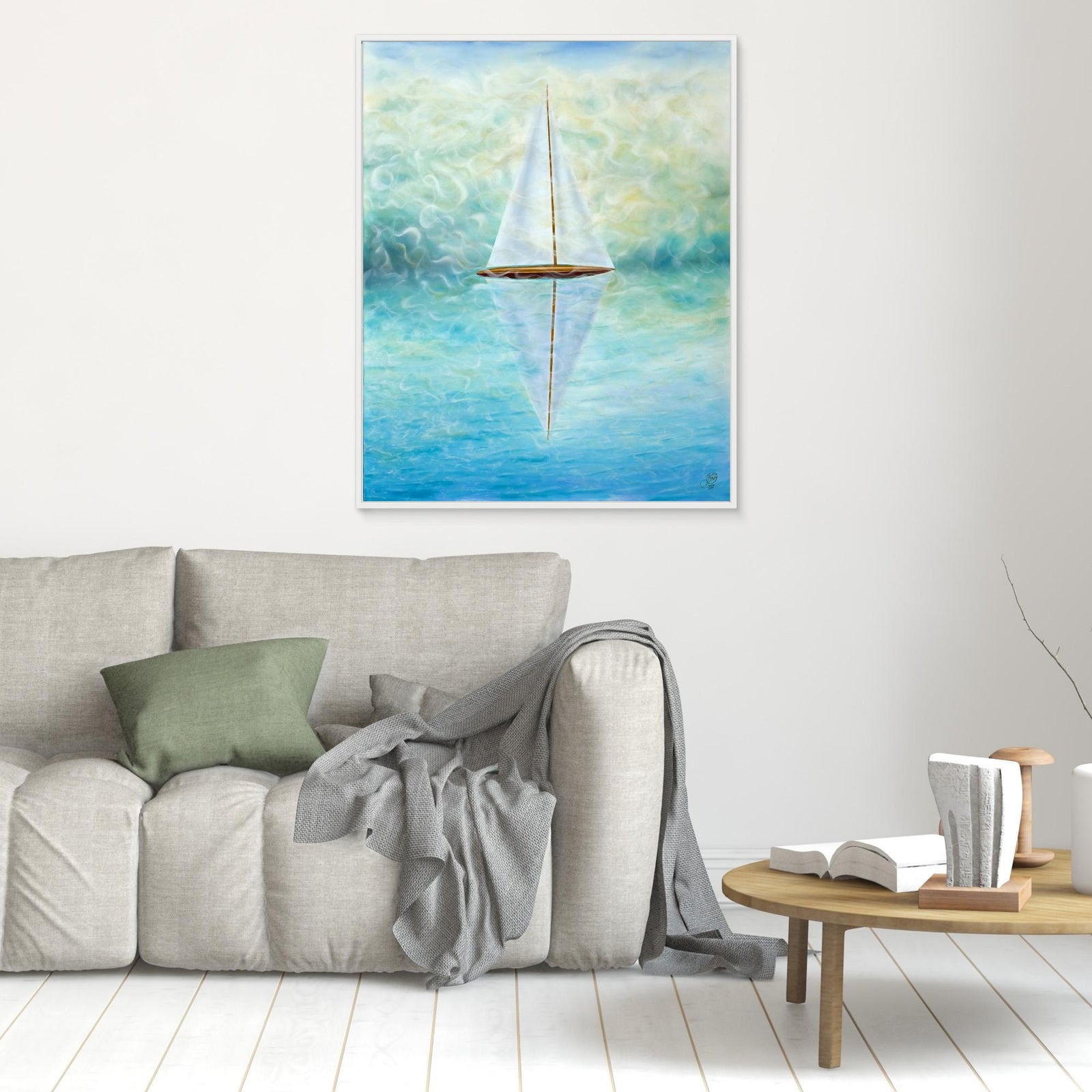 Canvas Print - Vessels by Zeal's Paintings