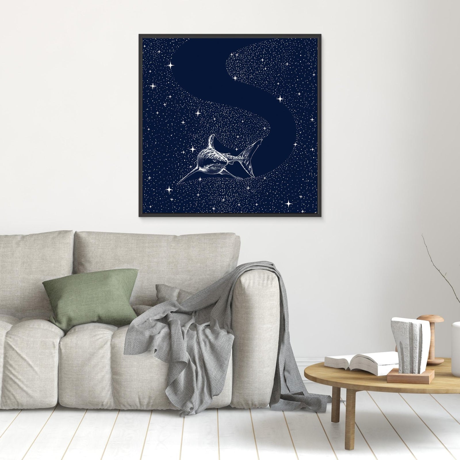 Canvas Print - Starry Shark by Alirıza çakir