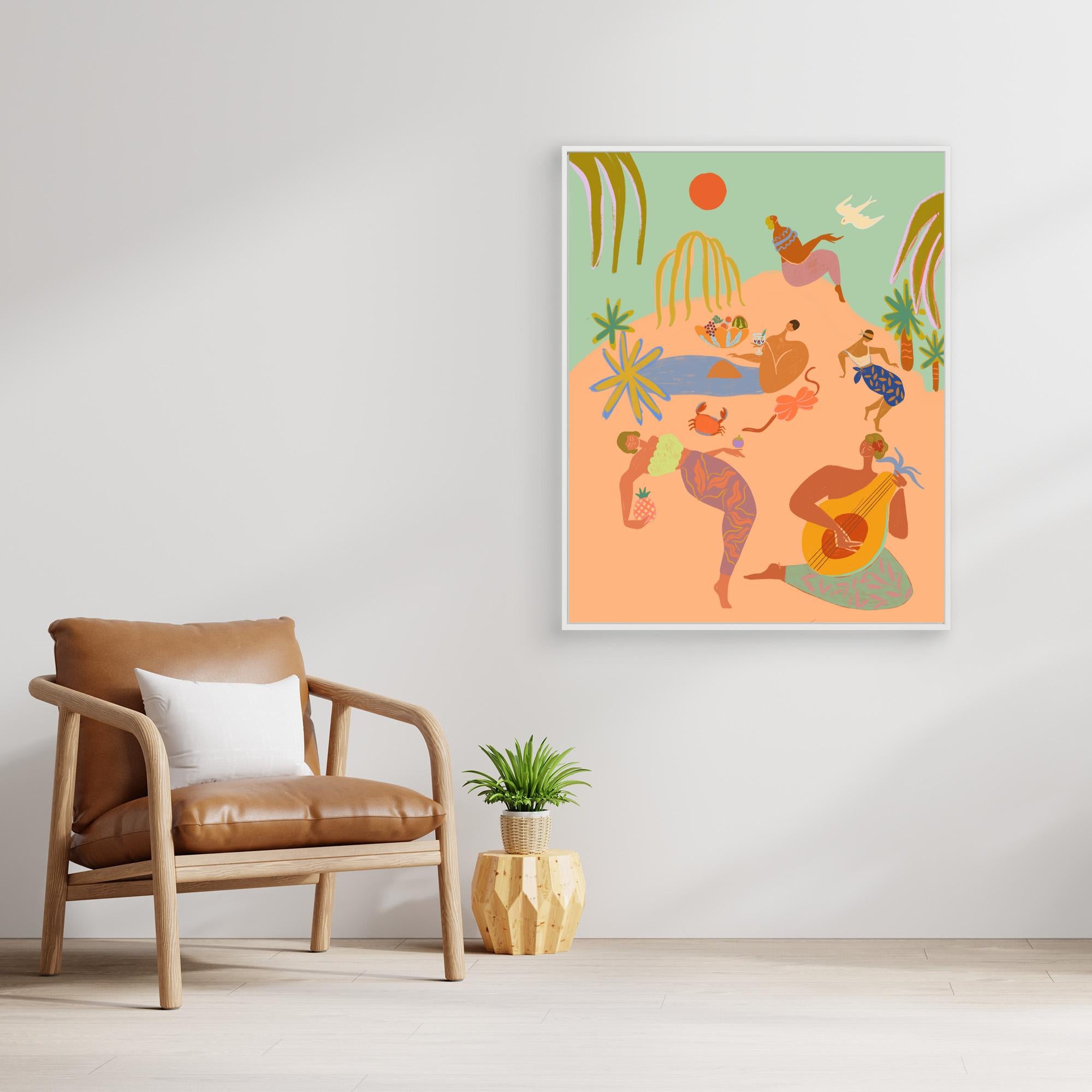 Canvas Print - Vacation by Arty Guava