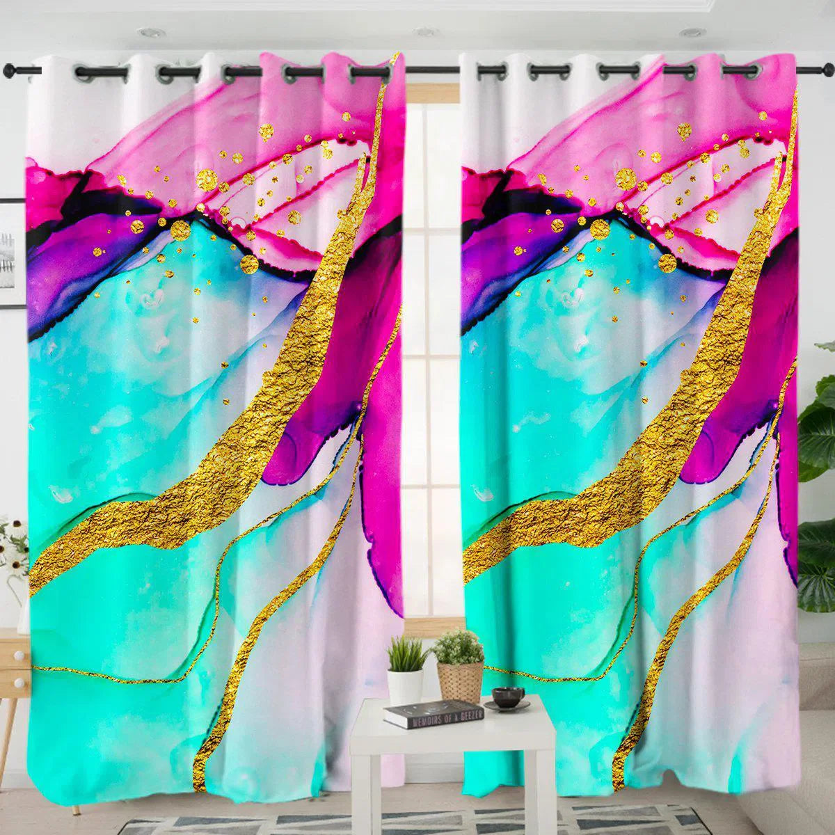 Anse Source D&#39;Argent Curtains