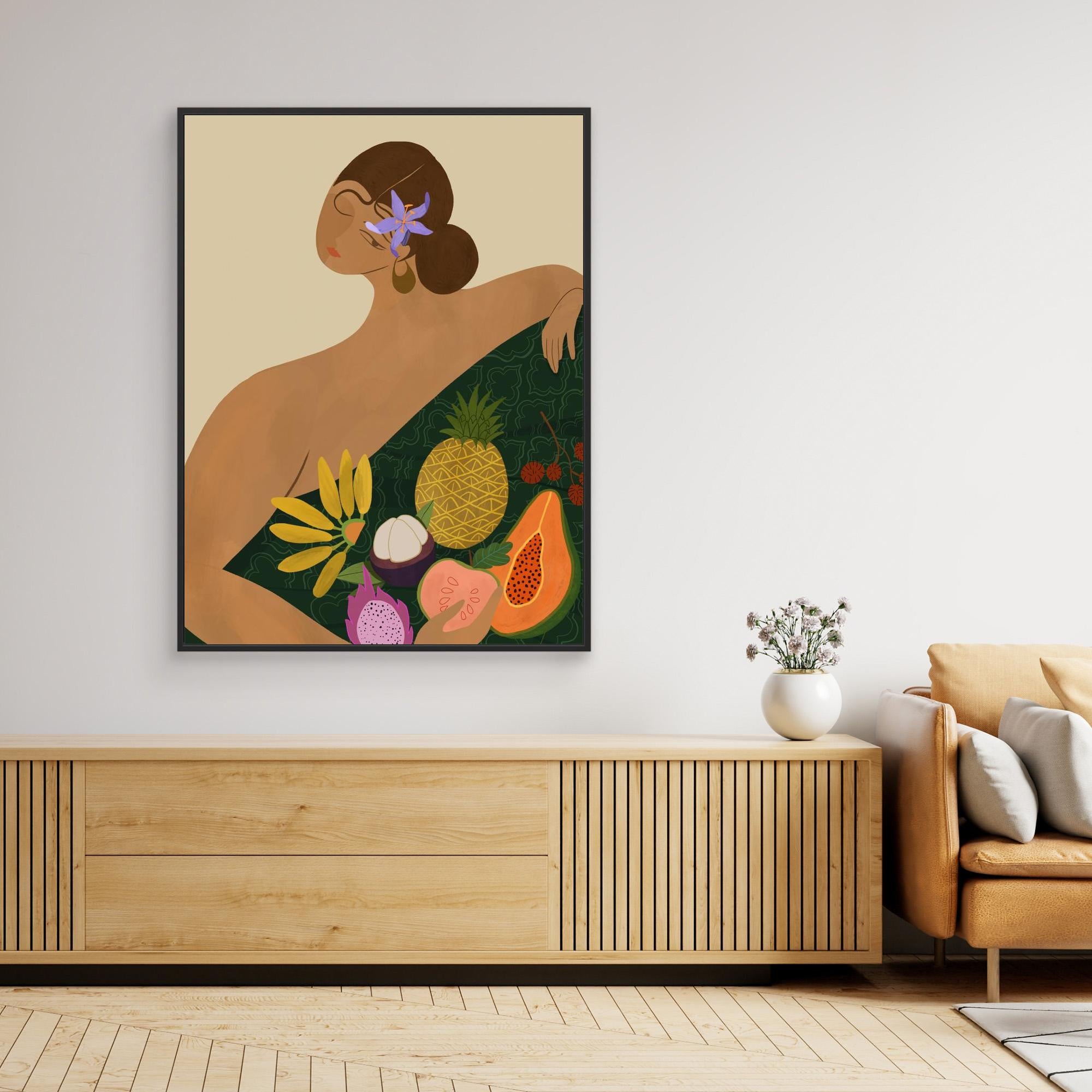 Canvas Print - Fruit Seller by Arty Guava