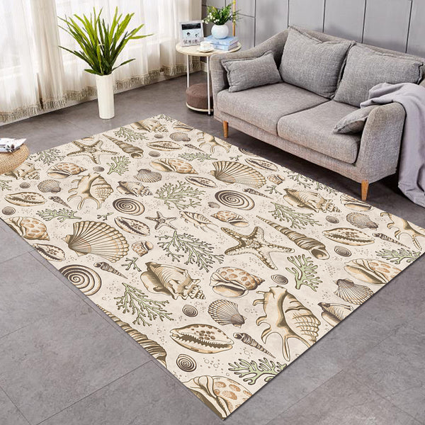 Cerith Shell Rug, Cerith Rug, Conch Shell Rug, Seashell Rug, Sea Shell Rug, Beach Rug, Shell Rug, Coastal Rug, Seashell Area Rug, Beach on sale Rugs