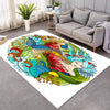 The Happy Mermaid Area Rug