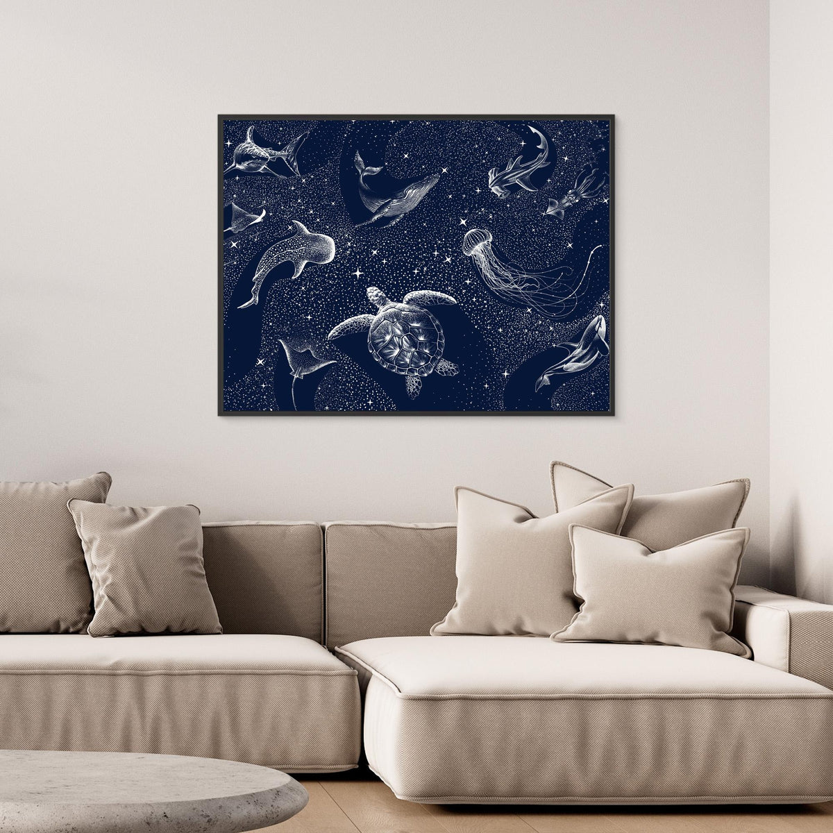 Canvas Print - Cosmic Ocean by Alirıza çakir