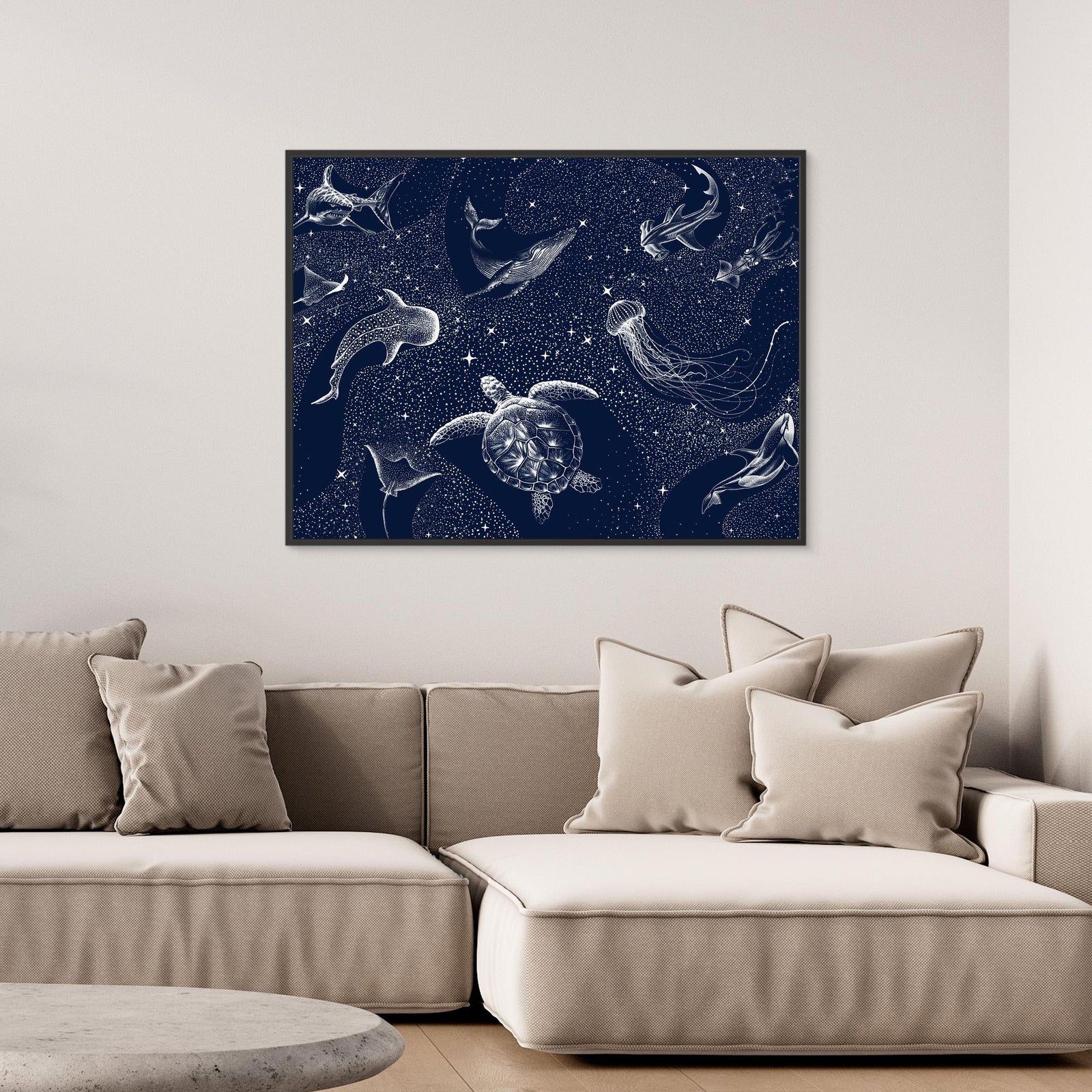 Canvas Print - Cosmic Ocean by Alirıza çakir