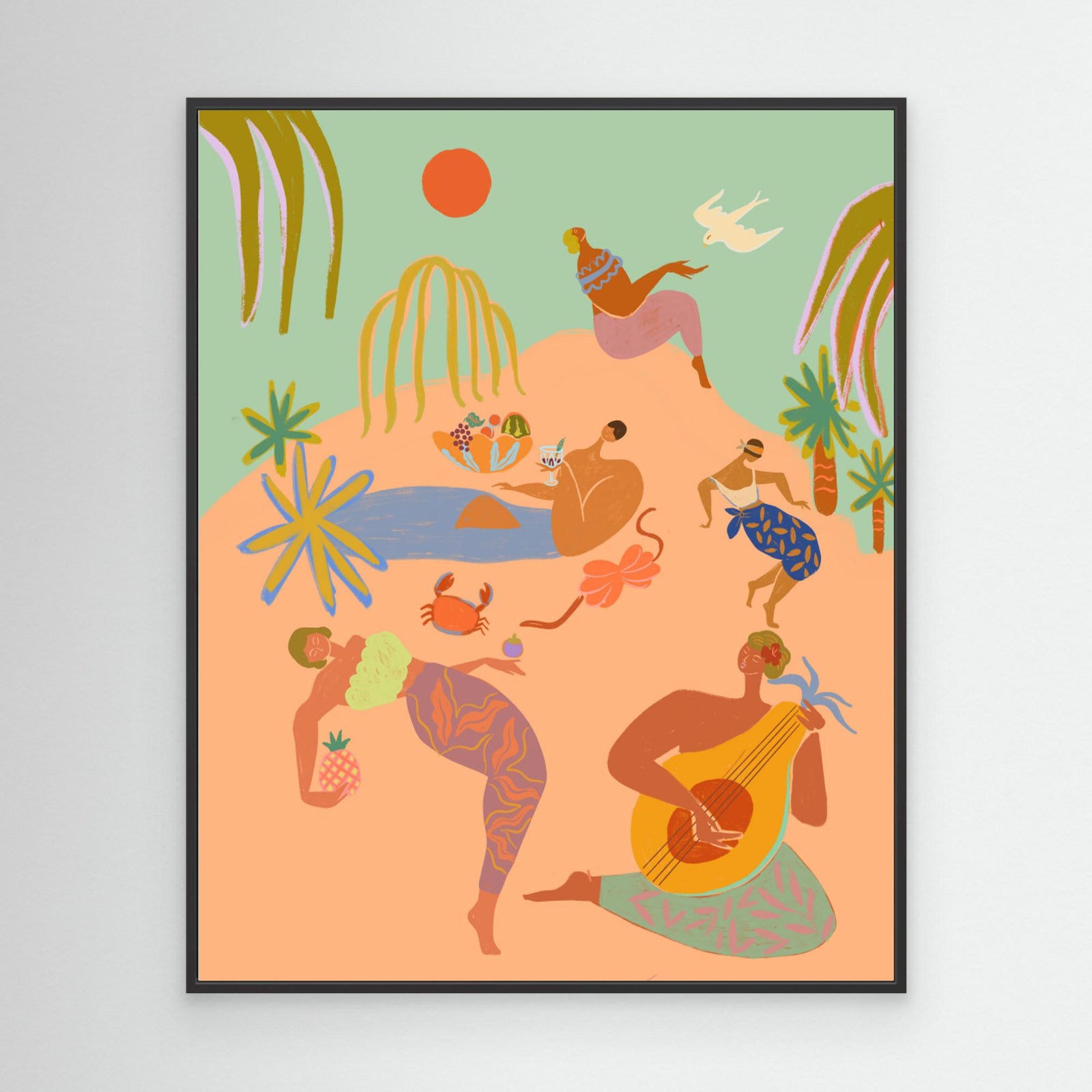Canvas Print - Vacation by Arty Guava