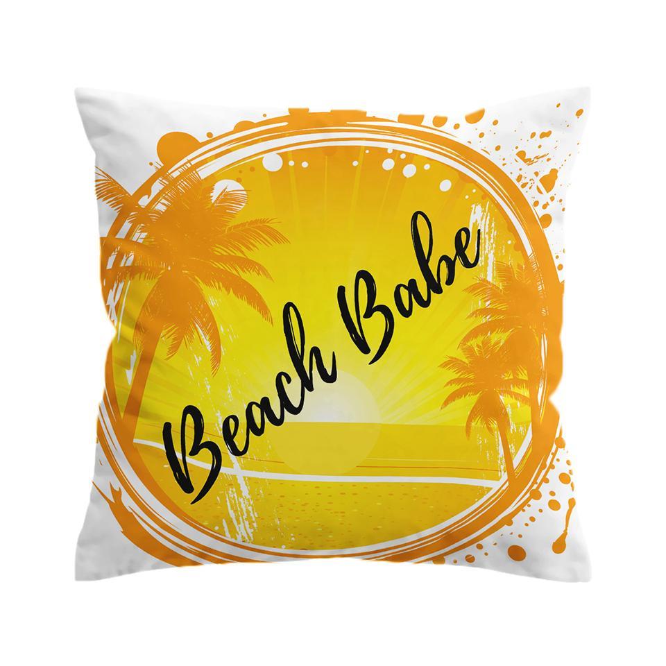 Beach Babe Pillow Cover
