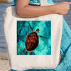 Sea Turtle Vibes Beach Tote