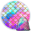 Mermaid Passion Round Beach Towel