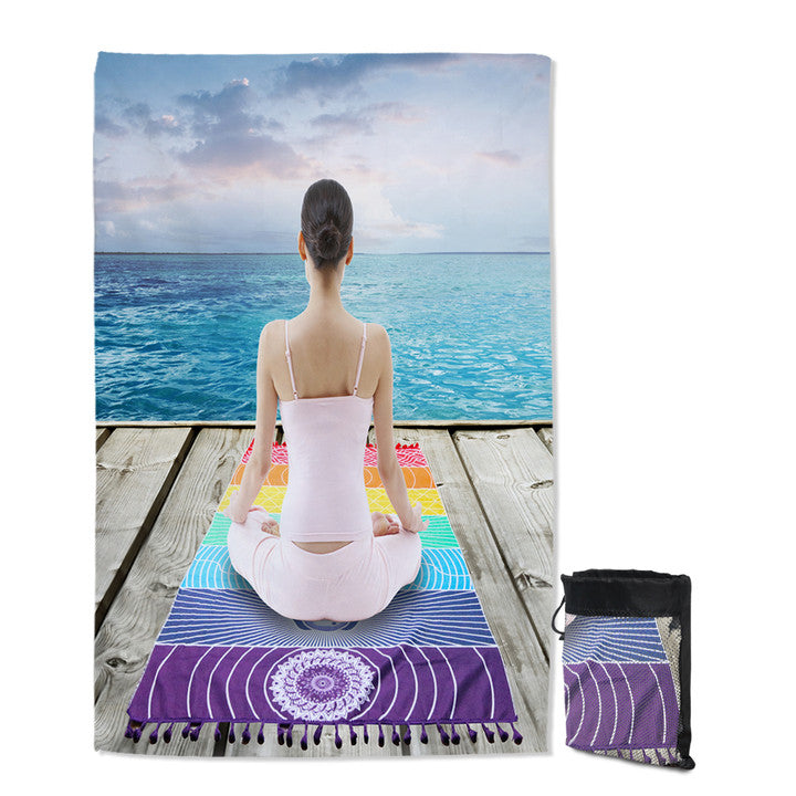 Beach Yoga Sand Free Towel