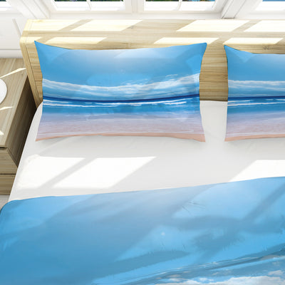 Peace of the Beach Reversible Bed Cover Set