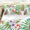 Flamingo Tropics Reversible Bedcover Set