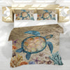 Turtle Island Reversible Bed Cover Set