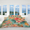 Hibiscus Passion Reversible Bedcover Set