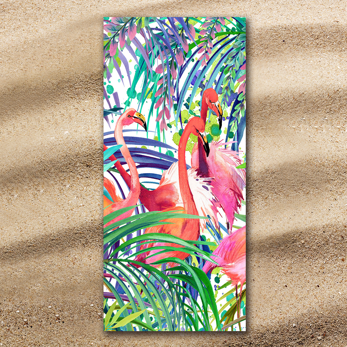 Flamingo Passion Extra Large Beach Towel