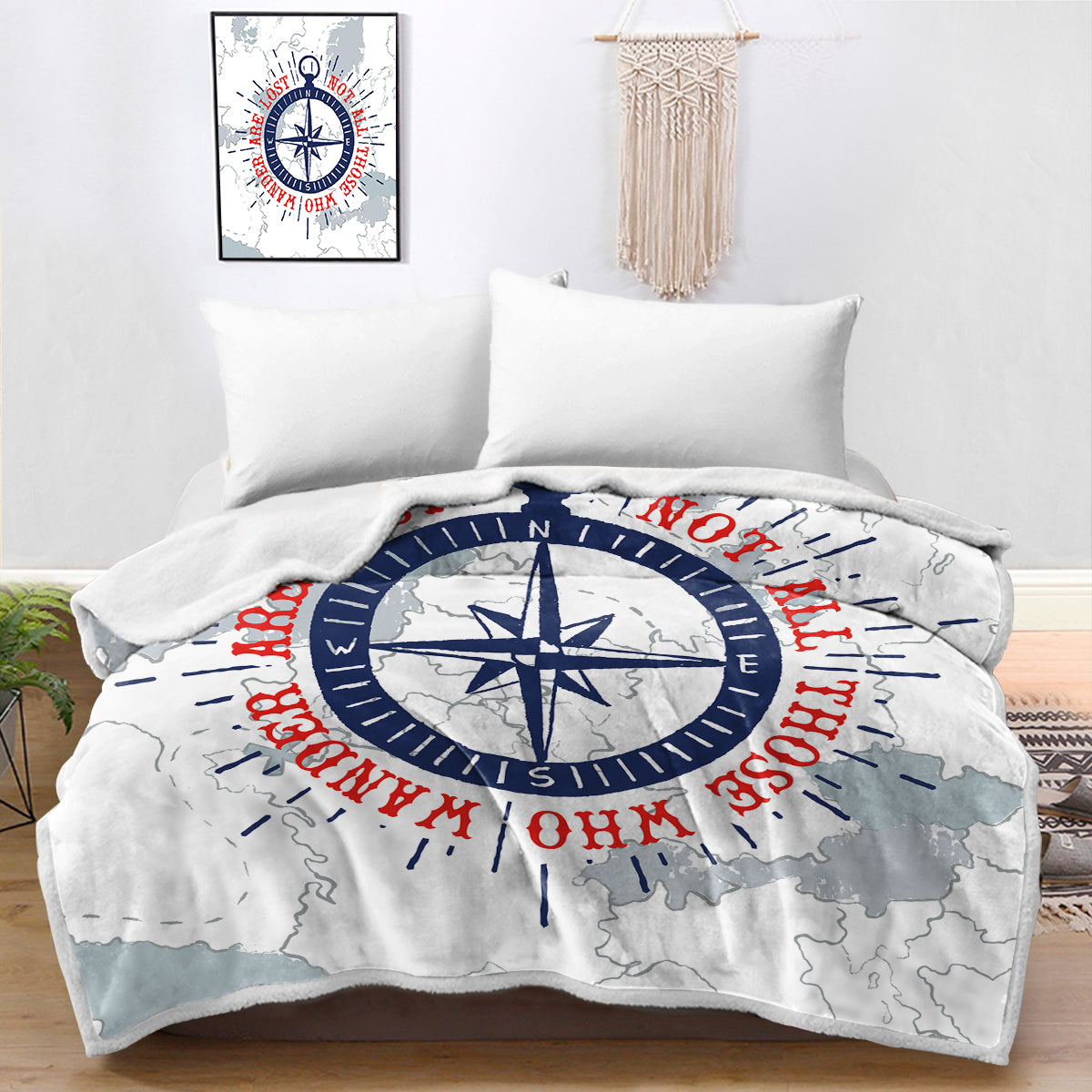 The Seafarer Bedspread Blanket