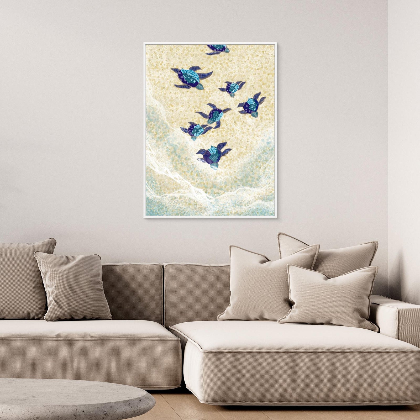 Canvas Print - Into survival by Art By The Ocean