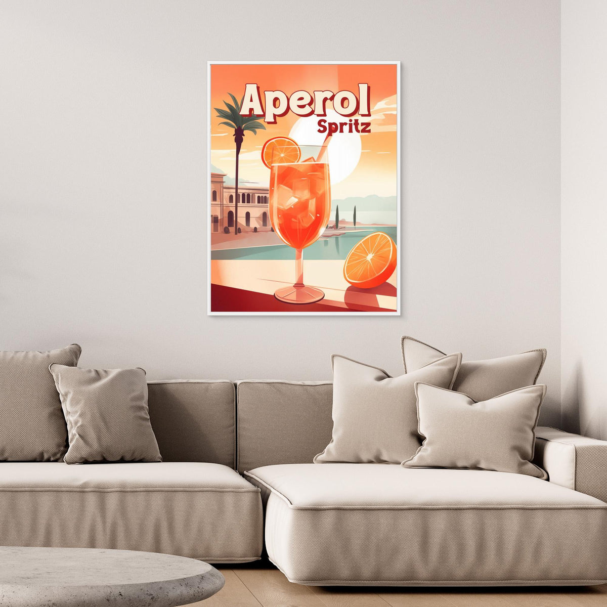 Canvas Print - Aperol Spritz Tropical by Andreas Magnusson