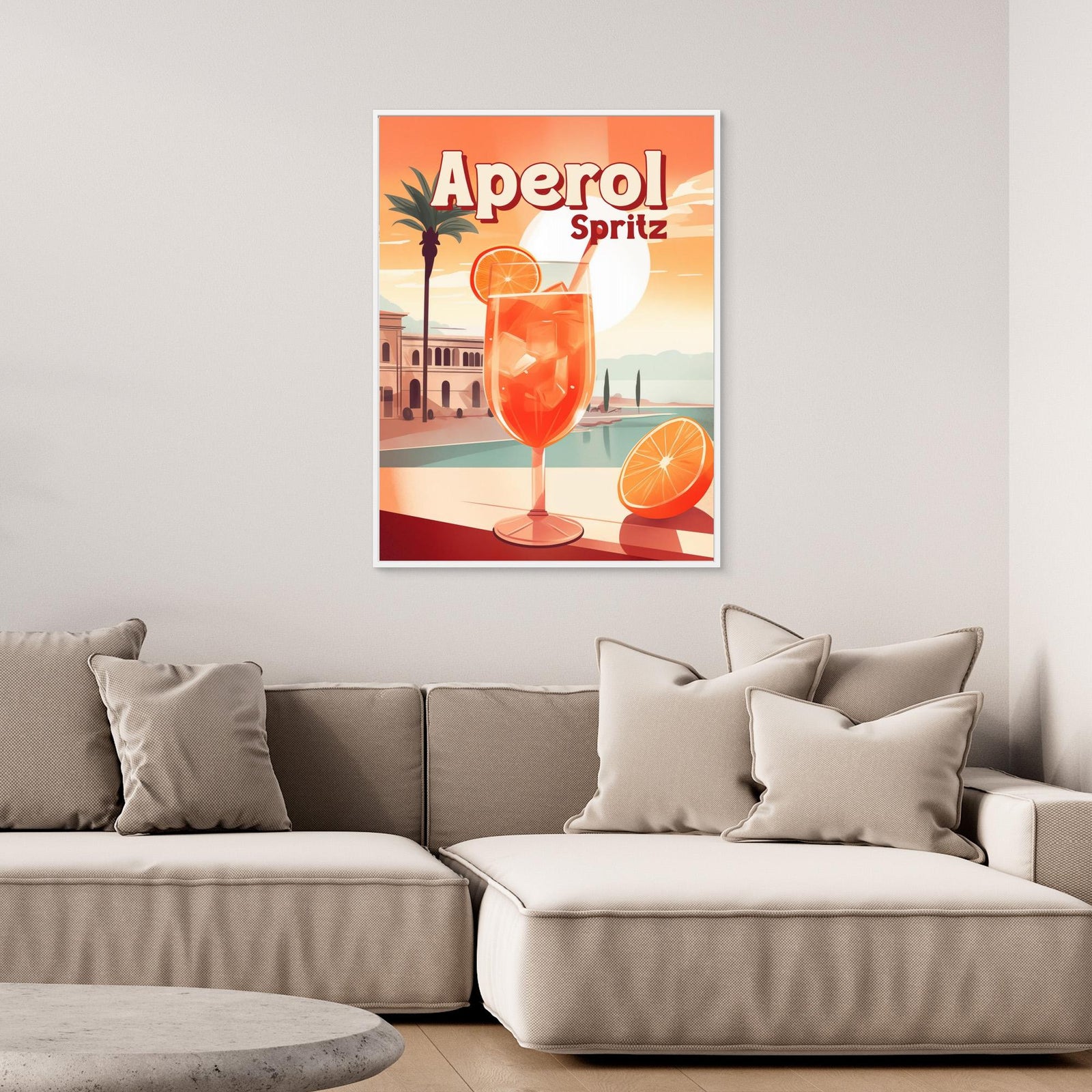 Canvas Print - Aperol Spritz Tropical by Andreas Magnusson
