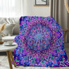 Cosmic Bohemian Flannel Fleece Blanket