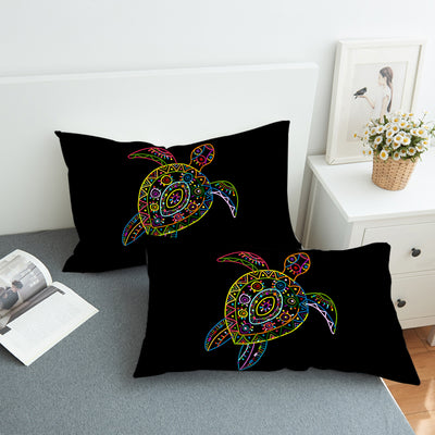 Tribal Turtle Bedding Set