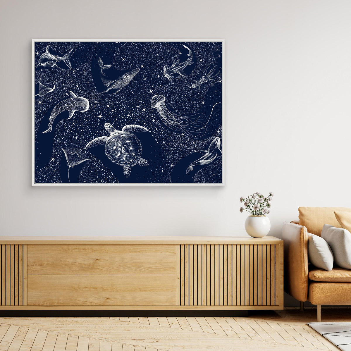 Canvas Print - Cosmic Ocean by Alirıza çakir