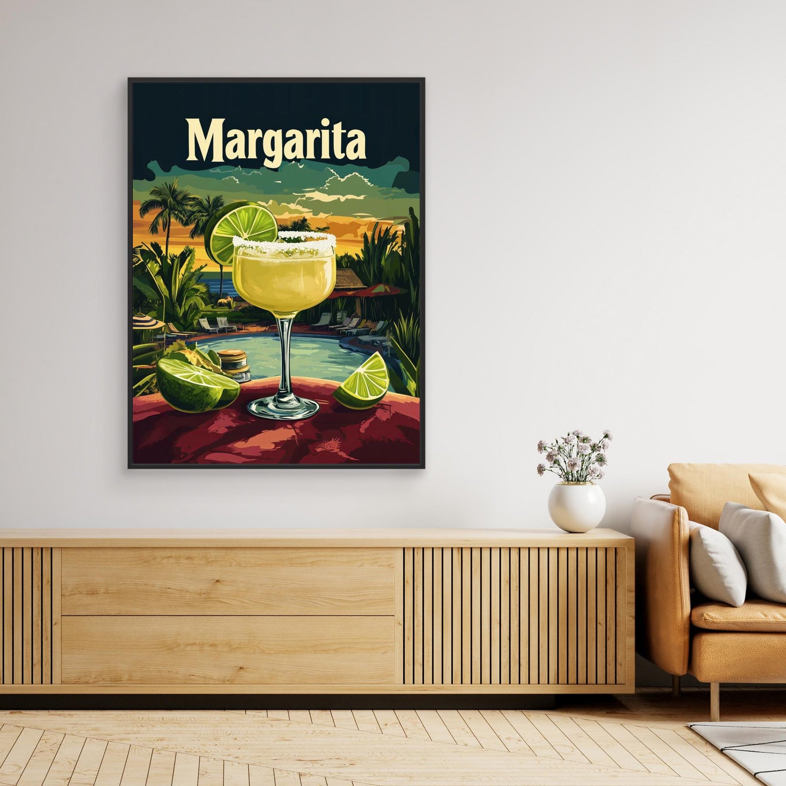 Canvas Print - Margarita Vintage by Andreas Magnusson