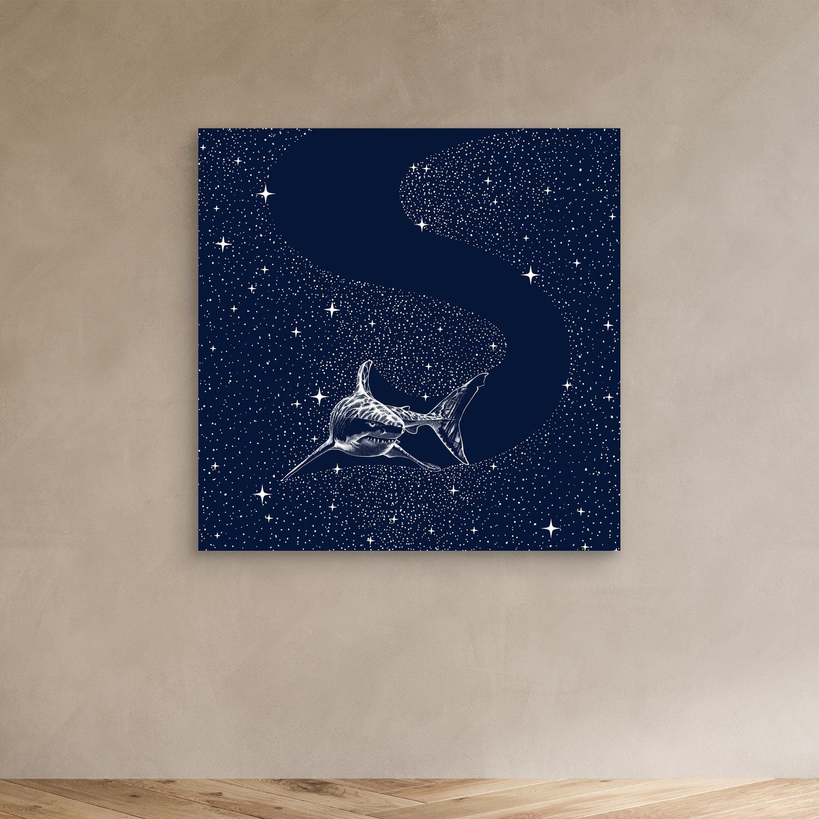 Canvas Print - Starry Shark by Alirıza çakir