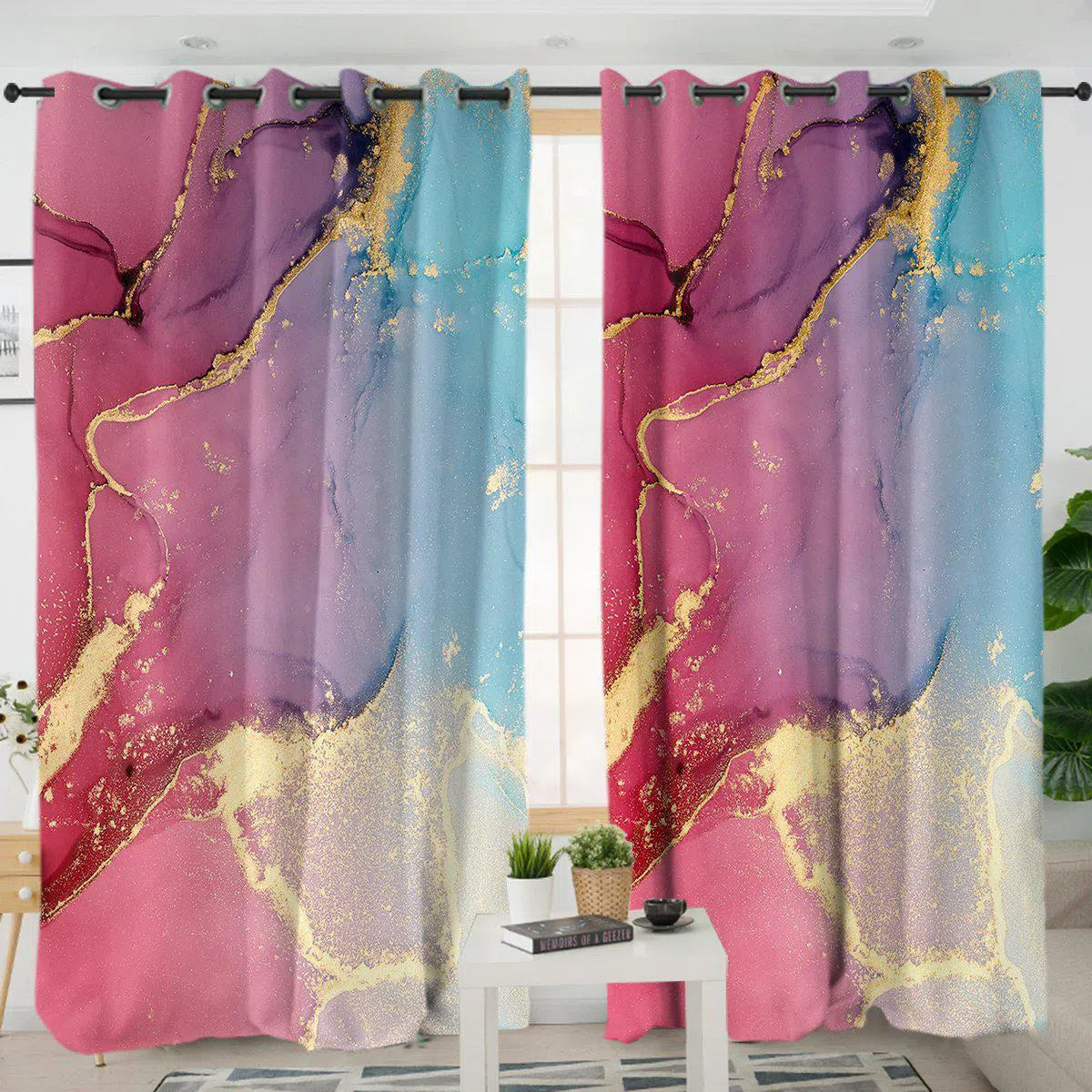 Budelli Beach Curtains