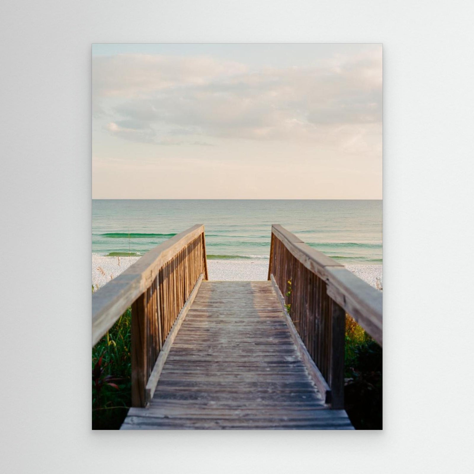 Canvas Print - Pastel Ocean Sunset VIII by Bethany Young