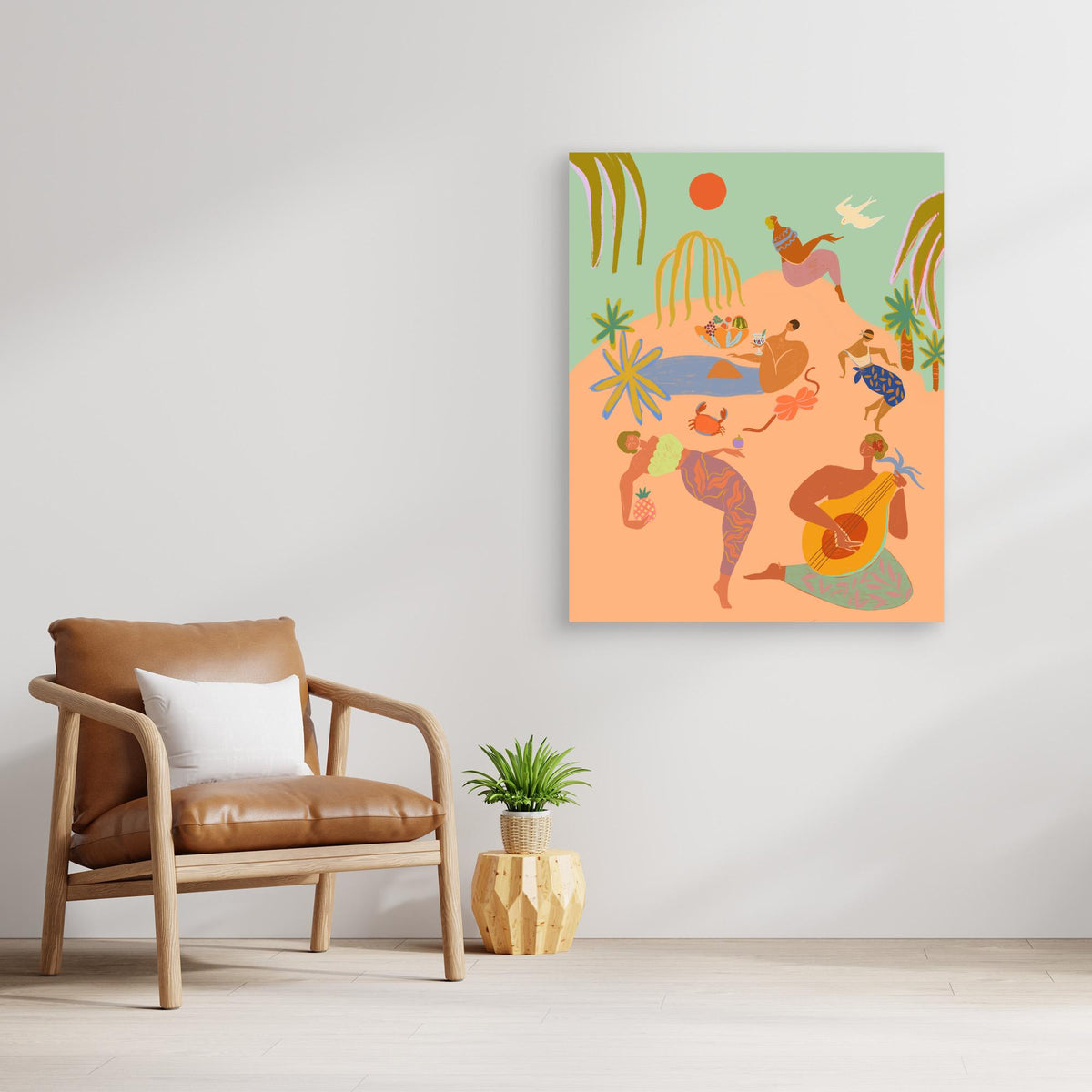 Canvas Print - Vacation by Arty Guava
