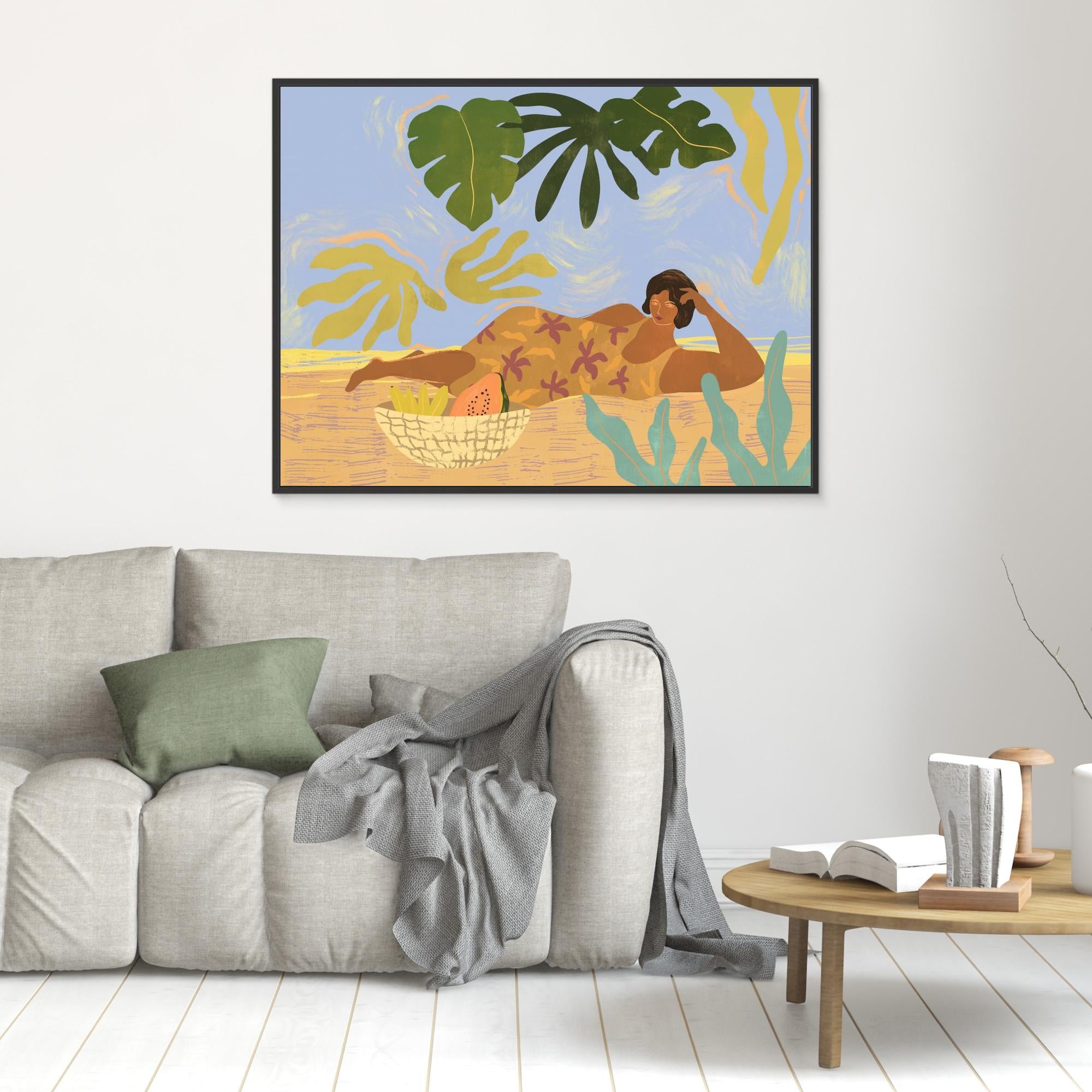 Canvas Print - Lazyday by Arty Guava