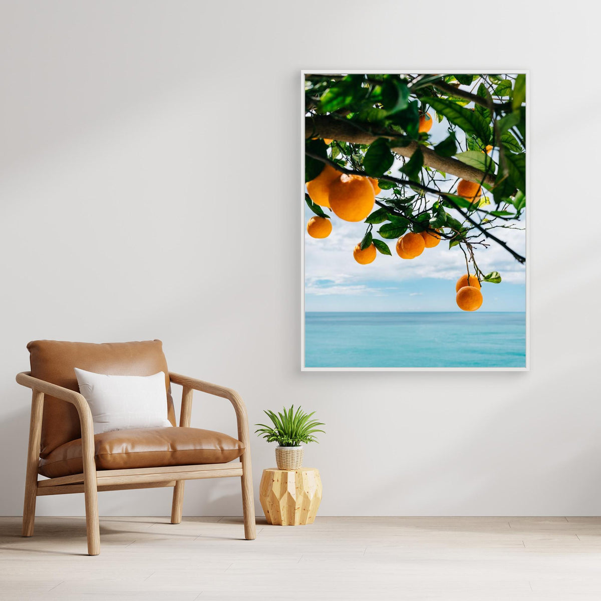 Canvas Print - Amalfi Coast Oranges IV by Bethany Young