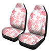 Red Coral Wonders Car Seat Cover