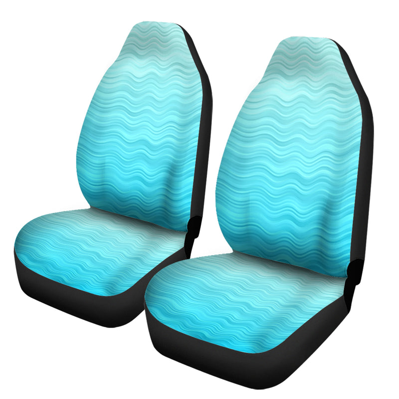 Waves of Blue Car Seat Cover