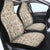 Brown Seashells Car Seat Cover